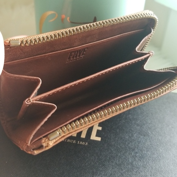 Frye Melissa Small Leather Zip Wallet - Picture 6 of 8